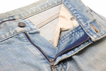 画像をギャラリービューアに読み込む, SAINT LAURENT サンローラン デニムパンツ ダメージパンツ ボトムス コットン エラステン ブルー サイズ28 美品 中古 60559
