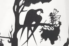 画像をギャラリービューアに読み込む, John Galliano ジョンガリアーノ Tシャツ アニマルプリント 2H12059633 ホワイト ブラック レッド サイズM 美品 中古 42485