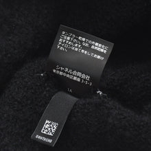 画像をギャラリービューアに読み込む, 極美品 CHANEL シャネル ニット帽 ニットキャップ カシミヤ シルク ブラック レッド ホワイト 中古 4a004254