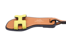 Load image into Gallery viewer, HERMES エルメス ORAN NANO CHARM オラン ナノ チャーム サンダル ヴォーエプソン バトラー ヴァッシュハンター 美品 中古 42952