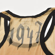 Load image into Gallery viewer, 極美品 Christian Dior クリスチャンディオール メッシュタンクトップ 2E12155586 サイズ36 ベージュ ブラック ガリアーノ期 中古 4a004302