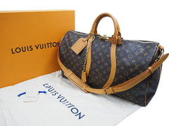 Very good condition LOUIS VUITTON Crash Period Keepall Bandouliere 50 Virgil Abloh M44880 Monogram Boston Bag Used 43058