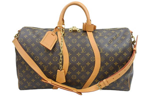 Very good condition LOUIS VUITTON Crash Period Keepall Bandouliere 50 Virgil Abloh M44880 Monogram Boston Bag Used 43058