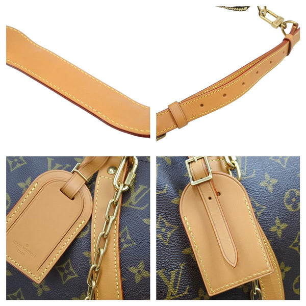 Very good condition LOUIS VUITTON Crash Period Keepall Bandouliere 50 Virgil Abloh M44880 Monogram Boston Bag Used 43058