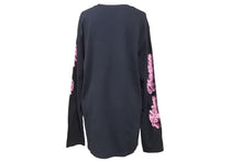 画像をギャラリービューアに読み込む, THE WEEKEND × READY MADE ザウィークエンド レディメイド 限定 長袖Ｔシャツ ブラック トップス サイズL 美品 中古 43737