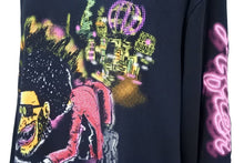 画像をギャラリービューアに読み込む, THE WEEKEND × READY MADE ザウィークエンド レディメイド 限定 長袖Ｔシャツ ブラック トップス サイズL 美品 中古 43737