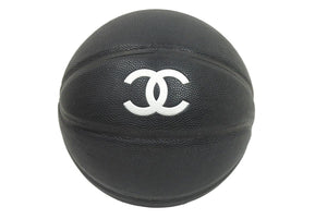 Super Rare CHANEL Basketball Black Silver 2019 Sold Out Immediately Good Condition Used 43723