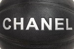 Super Rare CHANEL Basketball Black Silver 2019 Sold Out Immediately Good Condition Used 43723