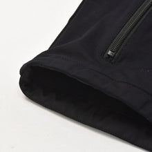 画像をギャラリービューアに読み込む, 極美品 PRADA プラダ テクニカルコットン × Re-Nylon リナイロン ジップアップ パーカー UJL79A ブラック トライアングルロゴプレート Sサイズ 中古 4a004375
