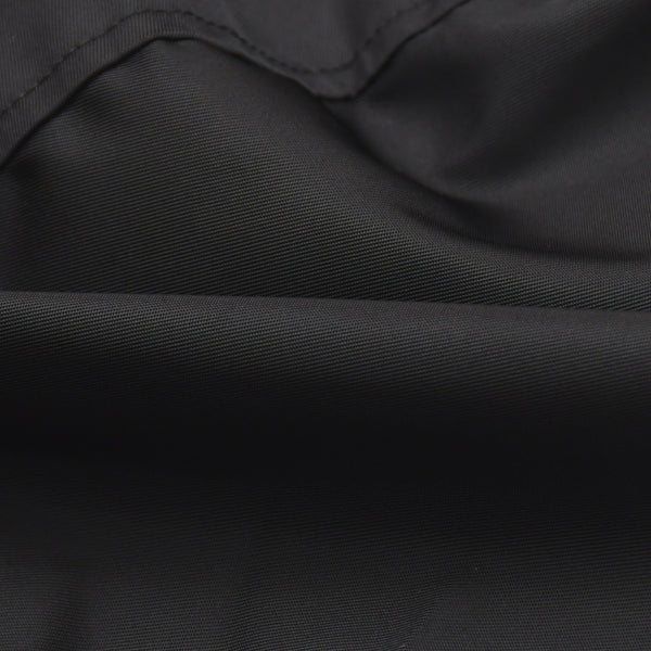 Very Good Condition PRADA Technical Cotton × Re-Nylon Zip Up Parka UJL79A Black Triangle Logo Plate S Size Used 4a004375