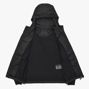 Very Good Condition PRADA Technical Cotton × Re-Nylon Zip Up Parka UJL79A Black Triangle Logo Plate S Size Used 4a004375