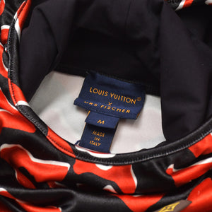 Like new LOUIS VUITTON Jersey Tops Hoodie Urus Fischer Red 1A8B4W Used 4a004401