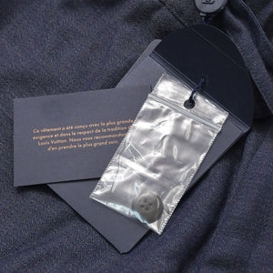 Like new LOUIS VUITTON Trousers Ruched Slacks RM182Q HAW HFP56W Easy Pants Navy Size 40 Men's Used 4a004402