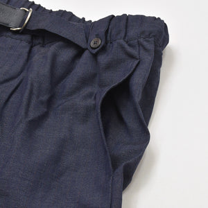 Like new LOUIS VUITTON Trousers Ruched Slacks RM182Q HAW HFP56W Easy Pants Navy Size 40 Men's Used 4a004402