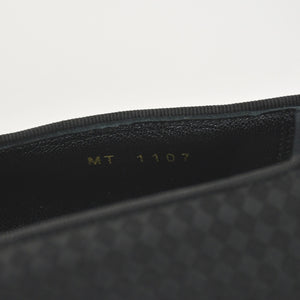 極美品 LOUIS VUITTON ルイヴィトン モカシン タッセルローファー サテン ビジネスシューズ ブラック サイズ7L 中古 4a004403