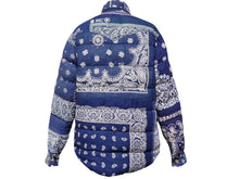 画像をギャラリービューアに読み込む, VISVIM ビズビム KERCHIEF DOWN JKT 限定ICT ヴィンテージバンダナパッチワークダウンジャケット ブルー サイズS 美品 中古 44140