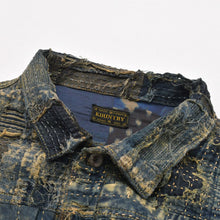 画像をギャラリービューアに読み込む, 新品未使用品 KAPITAL キャピタル BORO SPRING 1ST JKT EK-1549LJB スプリングファーストジャケット 襤褸 ボロ インディゴ サイズ 5 中古 4a004419