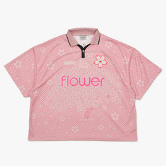 新品未使用 mononoke・made モノノケ・メイド SOCCER SHIRT サッカーシャツ MT-MK8-0000-011 サイズXL サクラ 村上隆 中古 4a004436