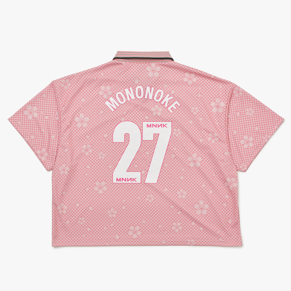 新品未使用 mononoke・made モノノケ・メイド SOCCER SHIRT サッカーシャツ MT-MK8-0000-011 サイズXL サクラ 村上隆 中古 4a004436