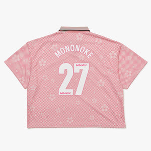 新品未使用 mononoke・made モノノケ・メイド SOCCER SHIRT サッカーシャツ MT-MK8-0000-011 サイズXL サクラ 村上隆 中古 4a004436