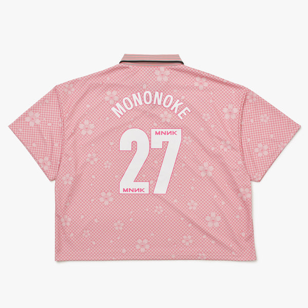 新品未使用 mononoke・made モノノケ・メイド SOCCER SHIRT サッカーシャツ MT-MK8-0000-011 サイズXL サクラ 村上隆 中古 4a004436