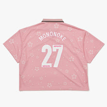 画像をギャラリービューアに読み込む, 新品未使用 mononoke・made モノノケ・メイド SOCCER SHIRT サッカーシャツ MT-MK8-0000-011 サイズXL サクラ 村上隆 中古 4a004436