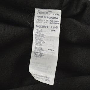 ARMANI JEANS Armani Jeans Leather Car Coat M6K03FC-12-3 Outer Leather Jacket Black 52 Size Vintage Good Condition Used 4a004440