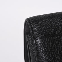 画像をギャラリービューアに読み込む, HERMES エルメス ハンドバッグ サックアデペッシュ41 □R ブラックレザー トゴ シルバー金具 中古 4a000706