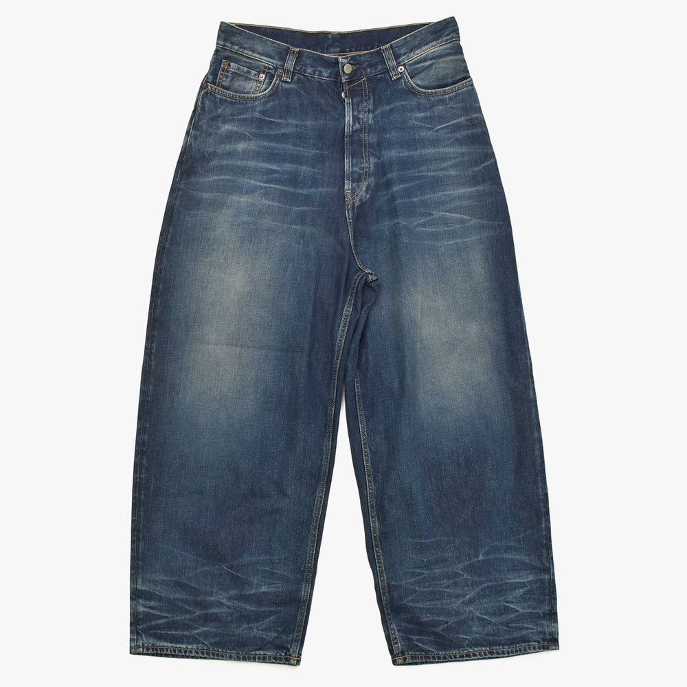 Acne Studios アクネ ストゥディオズ 2023M スーパーバギージーンズ B00372 サイズ46 インディゴブルー 美品 中古 4a004531