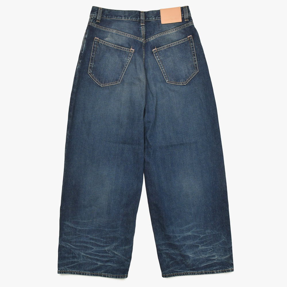 Acne Studios アクネ ストゥディオズ 2023M スーパーバギージーンズ B00372 サイズ46 インディゴブルー 美品 中古 4a004531
