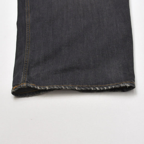 Acne Studios 2023M Super Baggy Jeans B00396 Size 46 Fade Black Vintage Processing Good Condition Used 4a004535