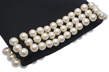 画像をギャラリービューアに読み込む, Moschino モスキーノ テーラードジャケット パール装飾 ブラック ホワイト アウター J05370424 サイズ40 美品 中古 45353