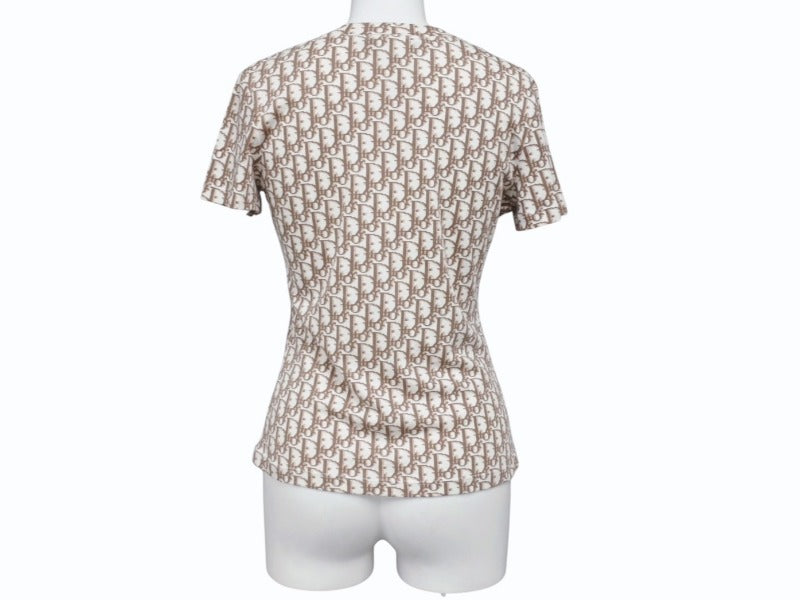 Christian Dior V-neck short sleeve T-shirt 5E16155951 Size 40 Trotter Galliano period Good condition Used 4b004576