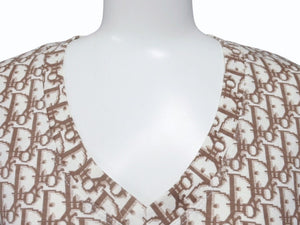 Christian Dior V-neck short sleeve T-shirt 5E16155951 Size 40 Trotter Galliano period Good condition Used 4b004576