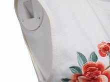 画像をギャラリービューアに読み込む, Christian Dior クリスチャンディオール タンクトップ ノースリーブ 2P12155001 サイズ38 ホワイト フラワー ガリアーノ期 美品 中古 4b004577