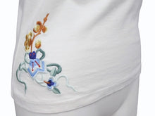 画像をギャラリービューアに読み込む, Christian Dior クリスチャンディオール タンクトップ ノースリーブ 2P12155001 サイズ38 ホワイト フラワー ガリアーノ期 美品 中古 4b004577