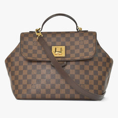 LOUIS VUITTON ルイヴィトン ベルガモMM 2WAYバッグ N41168 ハンドバッグ ショルダーバッグ ダミエ ブラウン 美品 中古 4a004582