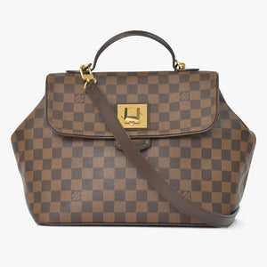 LOUIS VUITTON ルイヴィトン ベルガモMM 2WAYバッグ N41168 ハンドバッグ ショルダーバッグ ダミエ ブラウン 美品 中古 4a004582