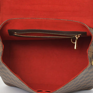 LOUIS VUITTON ルイヴィトン ベルガモMM 2WAYバッグ N41168 ハンドバッグ ショルダーバッグ ダミエ ブラウン 美品 中古 4a004582