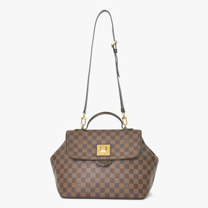 LOUIS VUITTON ルイヴィトン ベルガモMM 2WAYバッグ N41168 ハンドバッグ ショルダーバッグ ダミエ ブラウン 美品 中古 4a004582