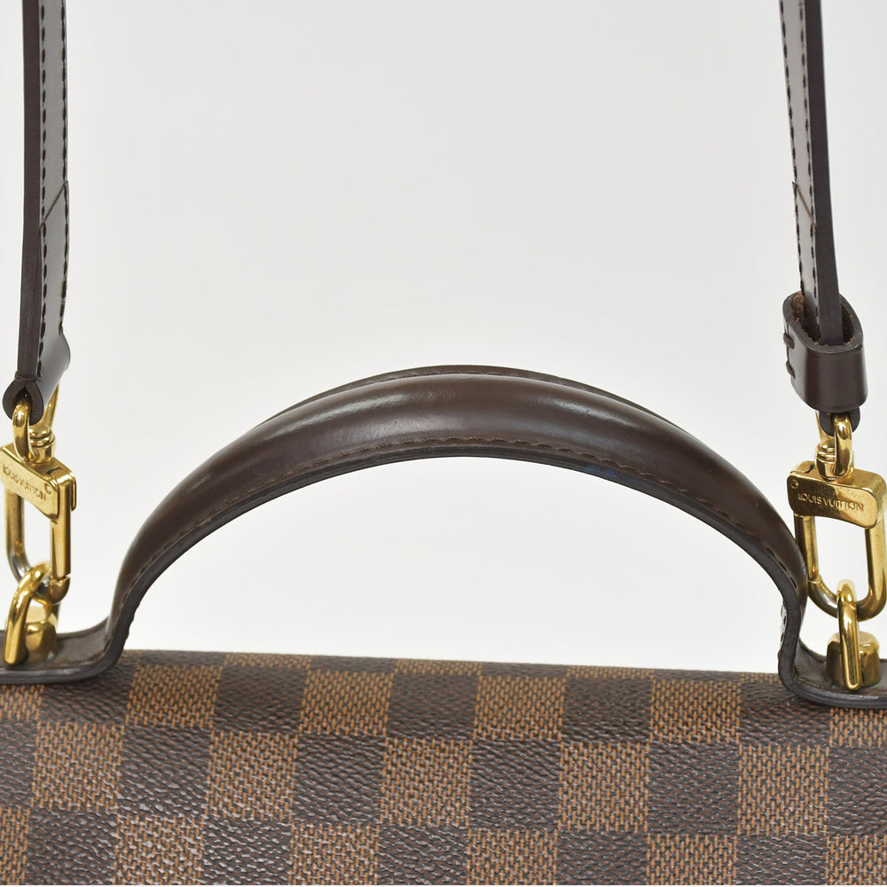 LOUIS VUITTON ルイヴィトン ベルガモMM 2WAYバッグ N41168 ハンドバッグ ショルダーバッグ ダミエ ブラウン 美品 中古 4a004582
