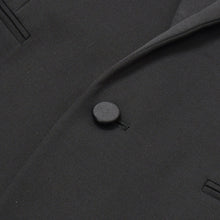 画像をギャラリービューアに読み込む, 極美品 SAINT LAURENT PARIS サンローランパリ テーラードジャケット 517741 Y399W サイズ34 ピークドラペル シングル ブラック 中古 4b008811