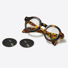 画像をギャラリービューアに読み込む, [USED/中古]JACQUESMARIE MAGE メガネ STENDHAL ブラウン アセテート K18ゴールド 44◻︎26 Aランク 中古 4b009624