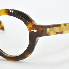 画像をギャラリービューアに読み込む, [USED/中古]JACQUESMARIE MAGE メガネ STENDHAL ブラウン アセテート K18ゴールド 44◻︎26 Aランク 中古 4b009624