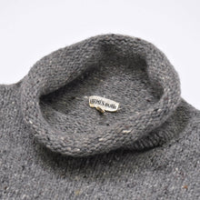 画像をギャラリービューアに読み込む, HERMES エルメス VINTAGE ヴィンテージ カシミヤ ニットベスト サイズME グレー タートルネック アーカイブ マルジェラ期 美品 中古 4b009885