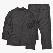 Load image into Gallery viewer, 極美品 HERMES エルメス セットアップスーツ S19802Z ジャケット スラックスパンツ グレー 50サイズ シングルブレスト イタリア製 中古 4a004697