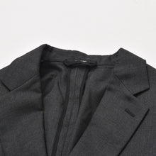 Load image into Gallery viewer, 極美品 HERMES エルメス セットアップスーツ S19802Z ジャケット スラックスパンツ グレー 50サイズ シングルブレスト イタリア製 中古 4a004697