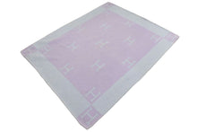 Load image into Gallery viewer, HERMES エルメス プレード イターク ストール ブランケット アヴァロンⅢ ウール 水色 ブルー 良品 中古 47195