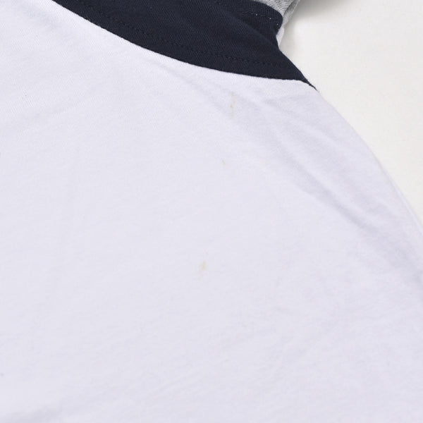 G-unit ジーユニット ラグランTシャツ 半袖Tシャツ 50Cent フィフティーセント カットソー ホワイト グレー ブラック XXLサイズ 美品 中古 4a004728