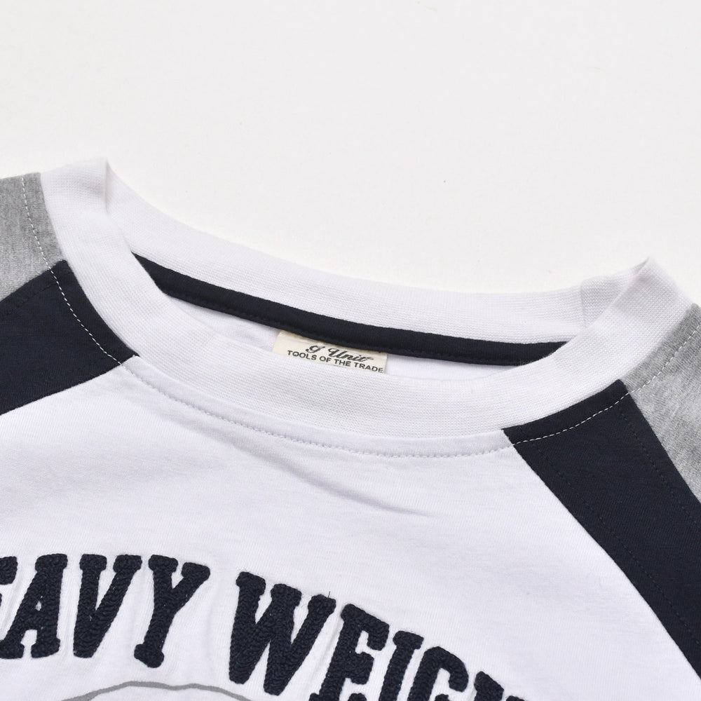 G-unit ジーユニット ラグランTシャツ 半袖Tシャツ 50Cent フィフティーセント カットソー ホワイト グレー ブラック XXLサイズ 美品 中古 4a004728